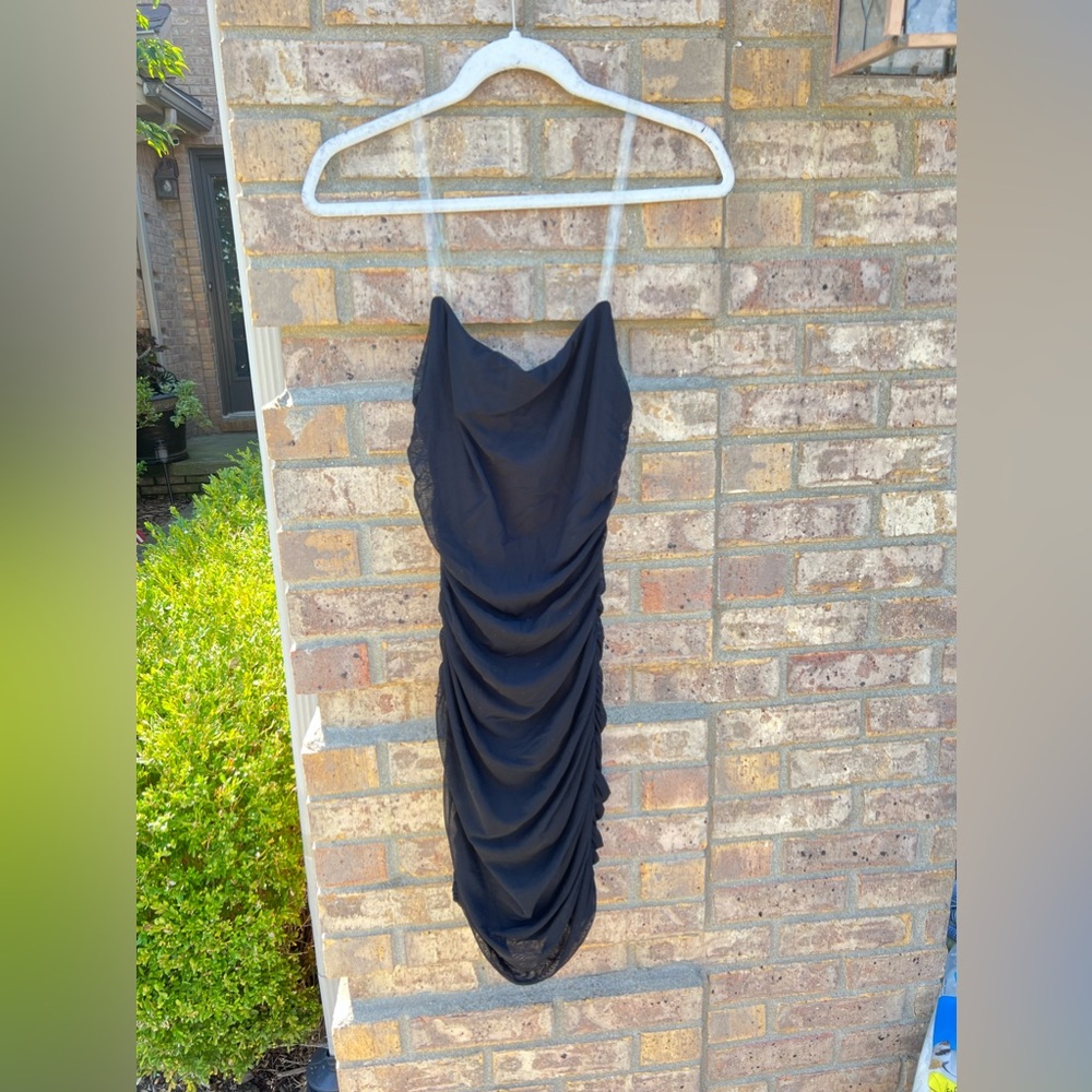 (M) Akira Black Dress